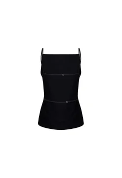 Camille Backless Top