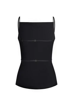 Camille Backless Top