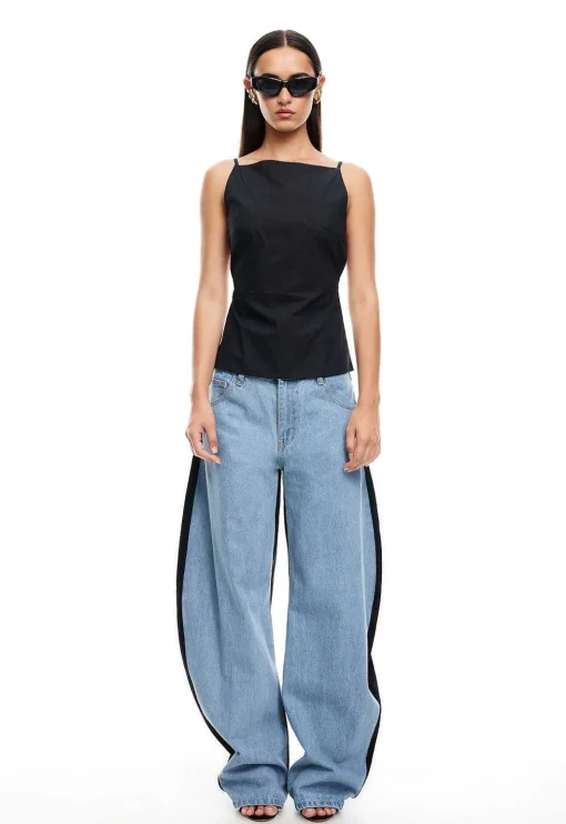 Camille Backless Top