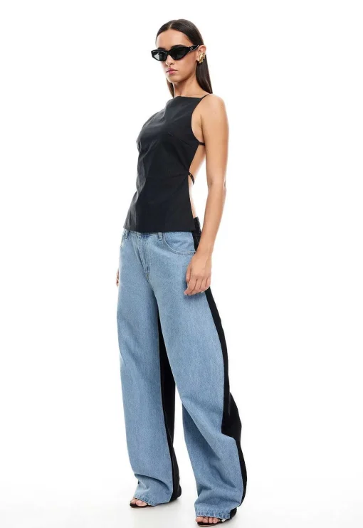 Camille Backless Top