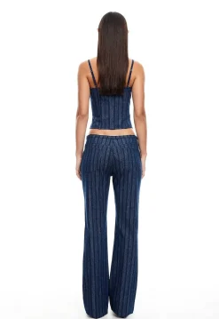 Charismatic Denim Corset