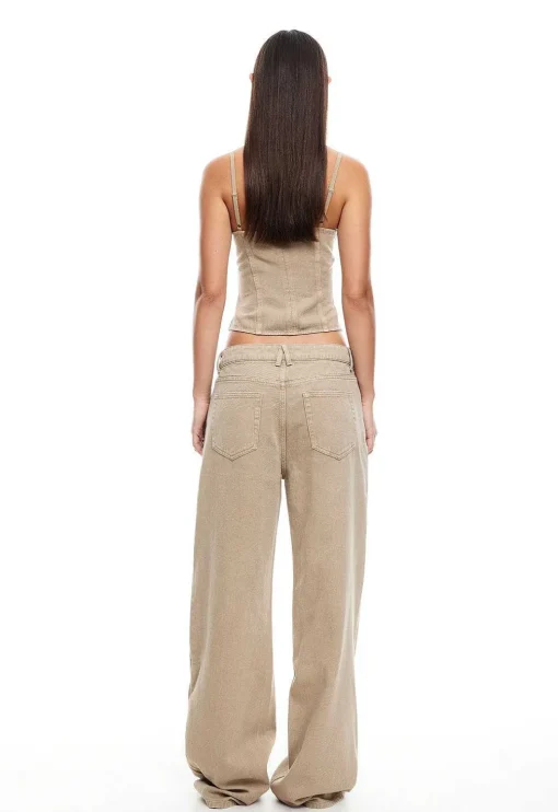 Charismatic Denim Corset