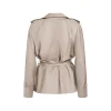 Cropped Trencherous Coat