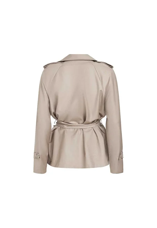 Cropped Trencherous Coat