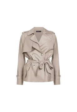 Cropped Trencherous Coat