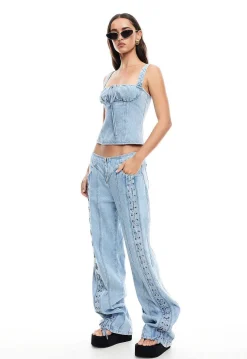 Daydream Tie Up Jeans