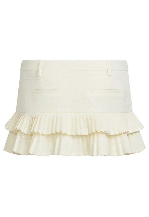 Double Ruffle Mini Skort