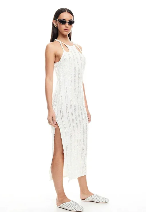 Double Strap Midi Dress