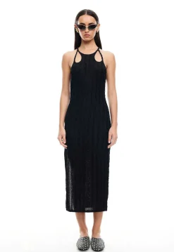 Double Strap Midi Dress