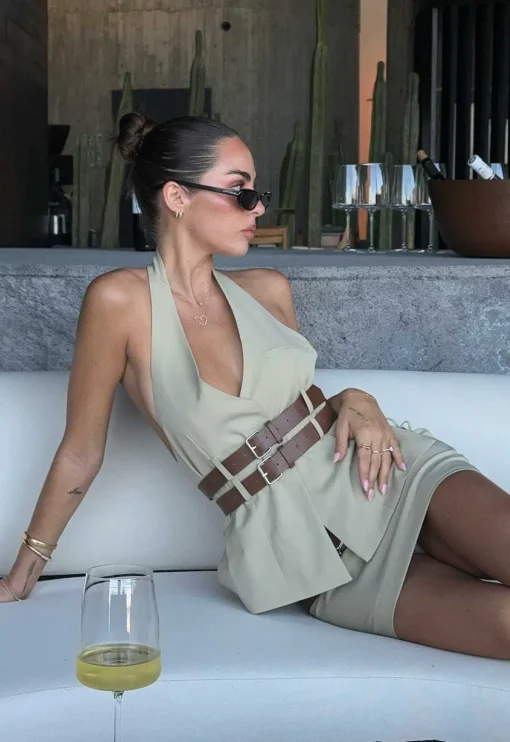 Ethereal Buckle Skirt