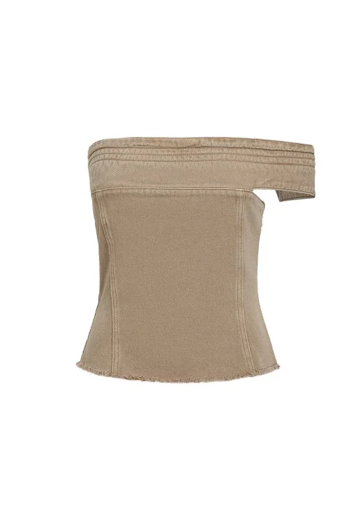 Madame Denim Top