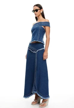 Madame Denim Top