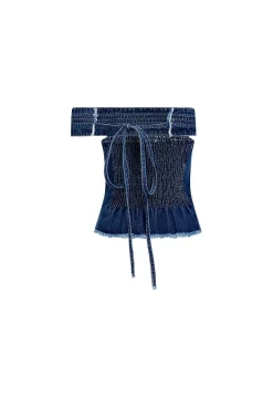 Madame Denim Top