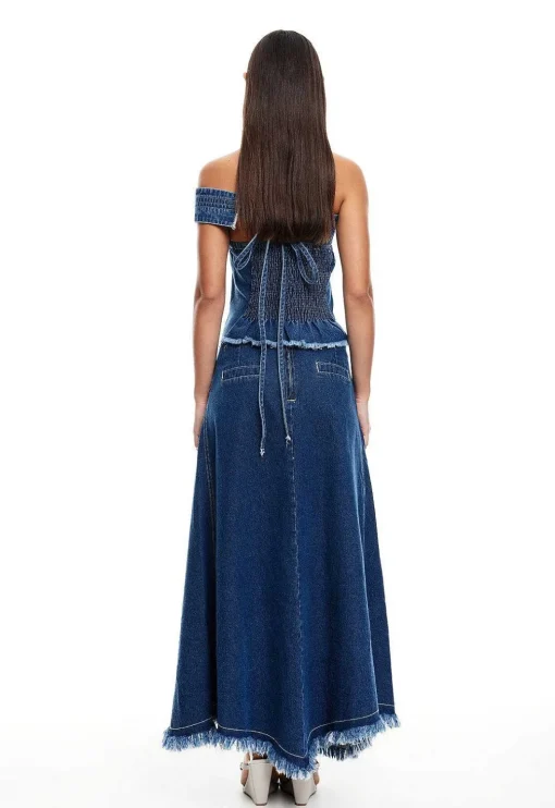 Madame Denim Top