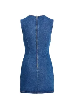 Sculpted Denim Mini