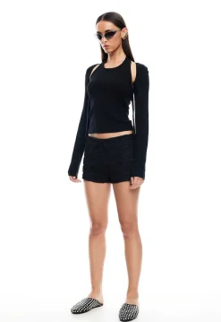 Sculpted Long Sleeve Tank