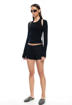 Sculpted Long Sleeve Tank