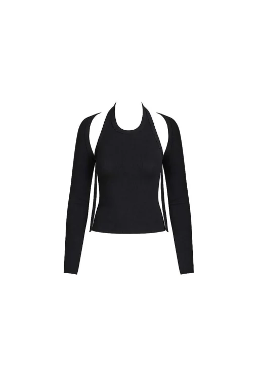 Sculpted Long Sleeve Tank