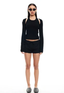Sculpted Long Sleeve Tank