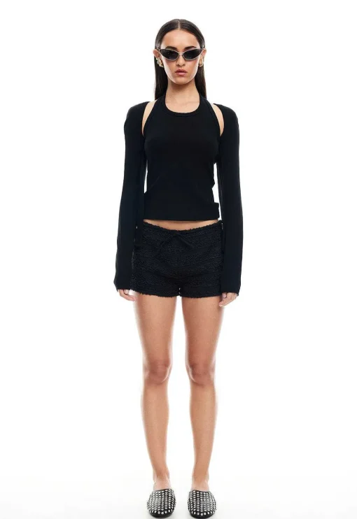 Sculpted Long Sleeve Tank