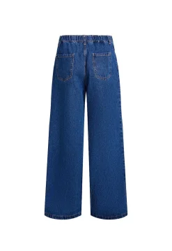 Slouched Tie Up Jean
