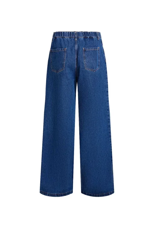 Slouched Tie Up Jean