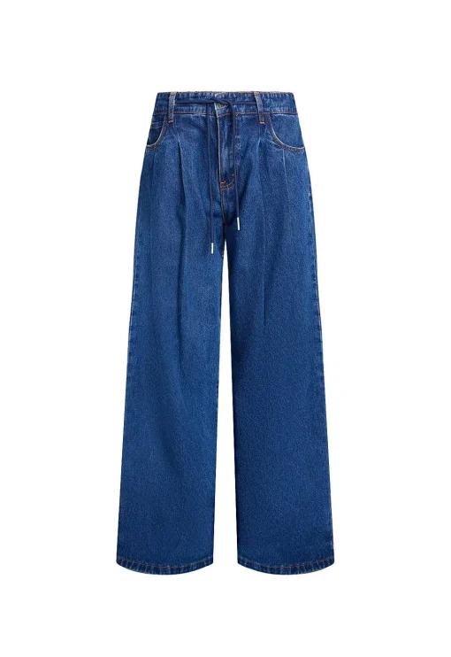 Slouched Tie Up Jean